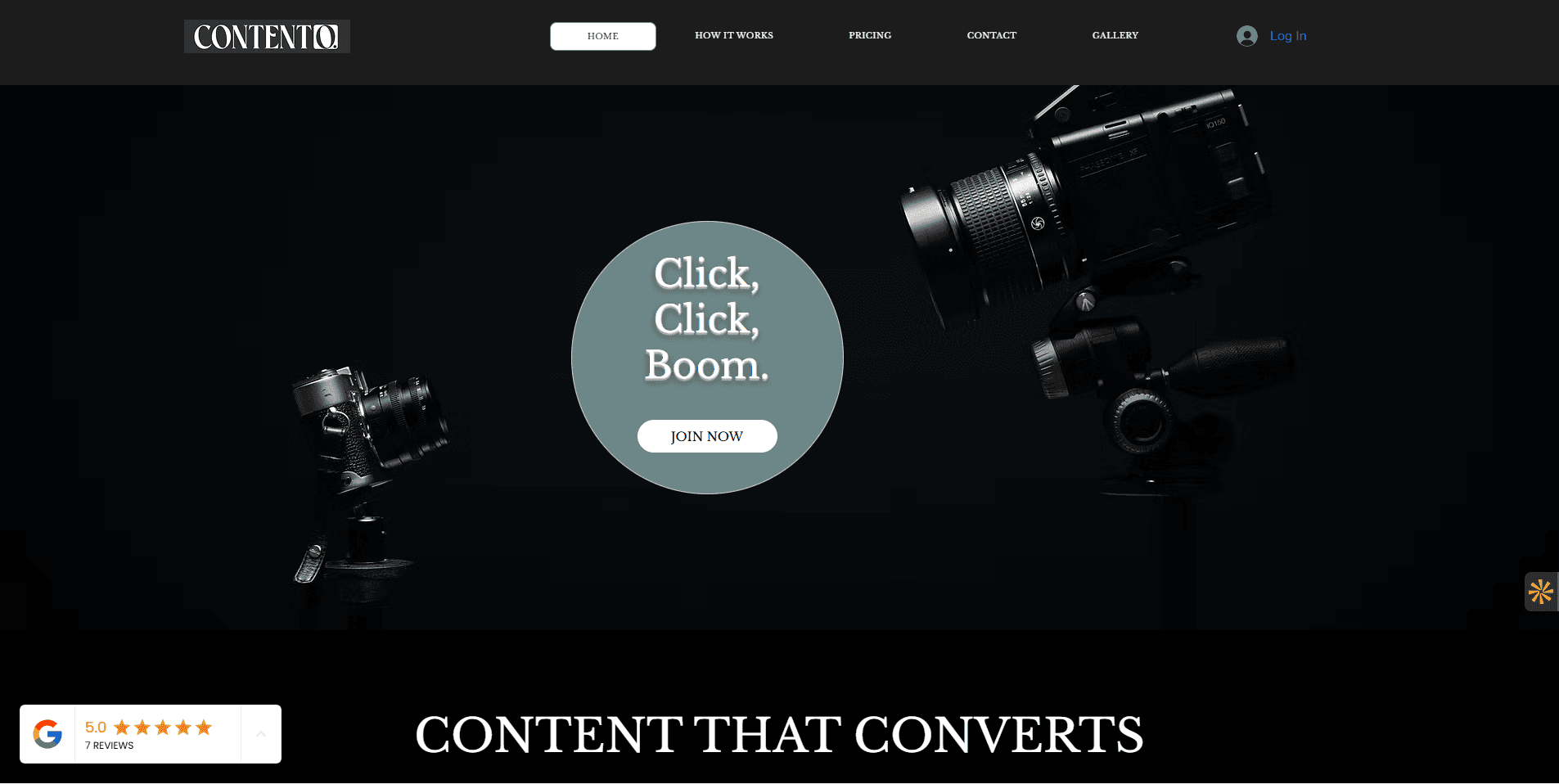 CONTENTO website