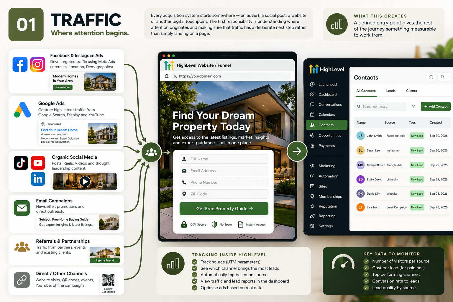 TRAFFIC — Where attention begins.