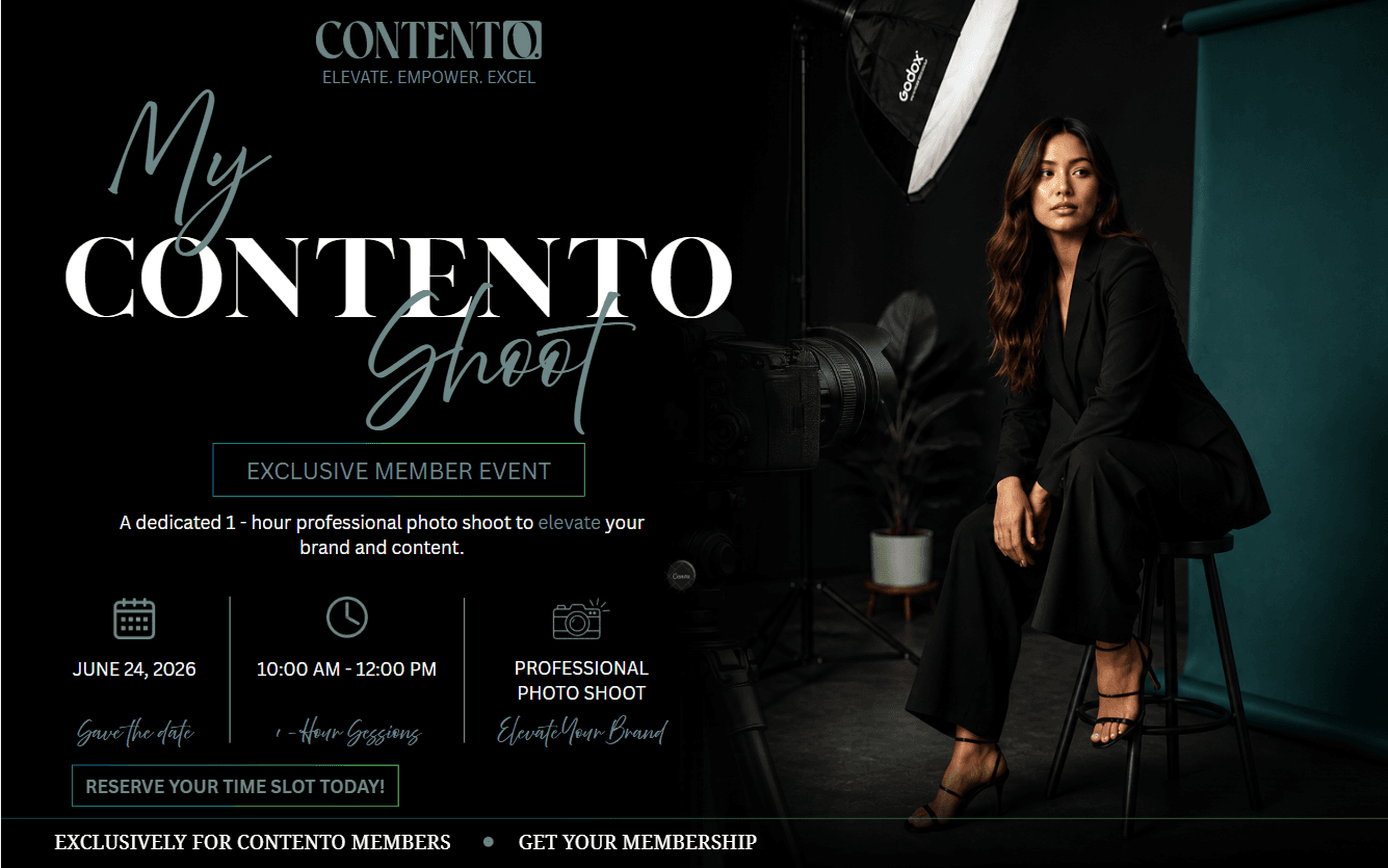 CONTENTO social media work